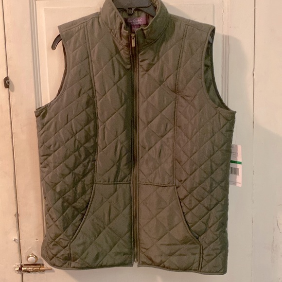 NWT army green vest - Picture 1 of 5
